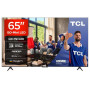 TCL 65Q6C QD-Mini LED TV, 4K HDR Premium 1000nits, Smart TV alimenté par Google (Dolby Vision IQ et Atmos, système Audio Onkyo 2