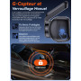 Dashcam Voiture Avant Arrière 4K+1080P, Carte SD 64Go, Vision Nocturne, WDR | Wi-Fi 5GHz, Contrôle via App, Stationnement 24H, P