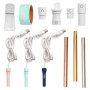 We R Memory Keepers Plume Kit de démarrage en Aluminium avec Plus de 12 Articles, Multicolore, Un, Set Pièces