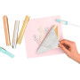 We R Memory Keepers Plume Kit de démarrage en Aluminium avec Plus de 12 Articles, Multicolore, Un, Set Pièces
