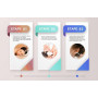 Bougies d’Oreilles, Bougies Auriculaires en Cire d’Abeille 100% Naturelle et Biologique, Cônes de Bougie pour le Nettoyage d’Ore