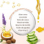 Masque Pieds Hydratant l’Aloe, à la Lavande et à la Noix de Coco | Karité Jojoba, Rituel Spa à la Maison, Restaure Douceur et So