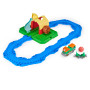 Mighty Express - Gare de la Ferme + Train Fizz - Playset Ferme avec Locomotive de Fizz La Fermière - Jouet Inspiré De La Série -