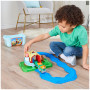 Mighty Express - Gare de la Ferme + Train Fizz - Playset Ferme avec Locomotive de Fizz La Fermière - Jouet Inspiré De La Série -