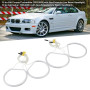 AUTO Yctze CCFL Angel Eyes Halo Light Ring Kit Fit pour E46 Berline 1995-2005 (Blanc)+ eyes e46 eyes e46 eyes e46 eyes e46 eyes