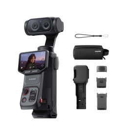 Insta360 Luna Ultra Pack Endurance - Caméra Vlog 8K Deux Objectifs Leica | Caméra de poche, zoom 15×, capteur 1", écran tactile 