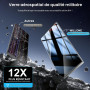 Protection D'écran Anti-Espion pour Samsung Galaxy S25 Ultra 5G, Verre Trempé Anti-Espion 2 Pièces, Outil d'Installation Facile,