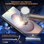 JEHOO 3 Pièces pour Samsung Galaxy S25 Ultra Mat Film Protection | Compatible ID d'Empreinte Digitale, Sans Bulles, Matte, Anti-