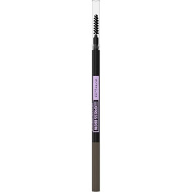 Maybelline New York Express Brow Ultra Slim Crayon Sourcils 03 Brown | Pointe ultrafine 1,5mm, Double embout brosse intégrée, Te