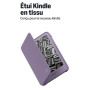 Nouvel étui pour Amazon Kindle : étui de protection pliant, fin et léger en tissu maillé