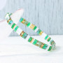 KELITCH Star Charm Bracelet Tila Stretch Bracelet Femme Amitié Bracelet Bijoux