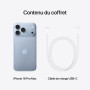Apple iPhone 18 Pro Max 2 to - Glacier | Écran Super Retina XDR 6,9 pouces ProMotion, Autonomie d’une journée, Caméra principale