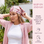 Lot de 5 Bandana Cheveux Femme en Satin - Foulard Cheveux Femme Triangulaire Style Bohème - Bandeau Cheveux Femme pour Accessoir