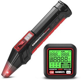 KAIWEETS Localisateur de Disjoncteurs avec Écran LCD 2,2", Testeur de Prise avec Test RCD, Détection de Tension NCV et Lampe Tor
