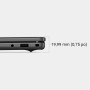 Dell 16 Ordinateur Portable - Intel Core 5 120U, 16GB RAM, 512GB SSD | 16'' 2K écran antireflet 300 nits, Intel UHD Graphics, Wi