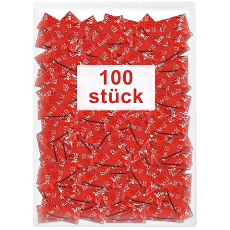 Préservatifs pour hommes,Pack de 100 pcs,Sensation naturelle | Préservatifs extra fins pour des sensations intenses pendant les