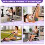 Bande Élastique Musculation Antidérapante Bande de Résistance | Sport Maison Femme Abdos Musculation Appareil Fitness Materiel p