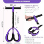 Bande Élastique Musculation Antidérapante Bande de Résistance | Sport Maison Femme Abdos Musculation Appareil Fitness Materiel p