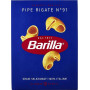 Barilla Classique - Pipe Rigate n. 91 à la semoule de blé dur toujours al dente - 500 g