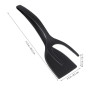 3 Pièces Pinces Spatule pour Œuf au Plat, PP Léger Compact | Antiadhésif, Facile à Nettoyer, Usage la Cuisine et Restaurant, For