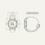 KIDYWOLF - K-Watch Bleue - Montre Interactive Enfant OLED 8ans+ | Écran tactile, 10 modes sport, suivi d'activité et sommeil, ré