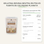 Planète potager | Gélatine bovine neutre en poudre source de collagène 1 kg - 240 Bloom - 100 % pure, épaississante naturelle po