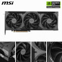 MSI NVIDIA GeForce RTX 5080 16G Ventus 3X OC Black Carte Graphique | 16 Go GDDR7 (30 GB/s, 256-bit), PCIe 5.0, triple ventilateu