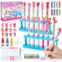 Fabrique a Stylo 66+ Accessoires, Cadeau Fille 4-12 Ans, Atelier des Stylos Personnalisé Enfant Activité Manuelle 4 5 7 9 10 Ans