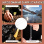 Baguette de Sourcier en Cuivre pur à 99,9% 2pcs, Idéale pour Recherche D'eau, Chasse au Trésor Localisation D'objets Enfouis, Ba