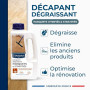 STARWAX Décapant dégraissant Parquets, 1L | Optimise la finition du rénovateur, sans rinçage, jusqu'à 80m² par litre