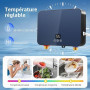 Chauffe Eau Instantané Electrique, 6000W 220V Mini Chauffe eau Électrique Instantané, Chauffe eau Sous Évier Système Eau Chaude