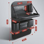 HJKJNBF Organisateur voiture pour Hyundai Kona 2 N-Line 2023-2026 | Rangement multi poches accès rapide fixation stable grande c
