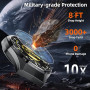 Kokio 8 Pièces Protection Écran pour Huawei Watch GT6 Pro 46mm/GT 6 Pro 46mm Verre Trempé,Dureté 9H Sans Bulles Haute HD Anti-Ra