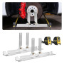 VEVOR Outil d'Alignement de Roue 2PCs, Plaque de Paralléllisme en INOX avec 2 Rubans à Mesurer, Outils de Roue Automobile Précis