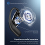 Écouteurs Traducteur IA Instantané 198 Langues Bluetooth 6.1 Sans Fil 80h | IA Oreillette Traducteur 8 Modes de Traduction pour 