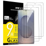 NEW'C Verre Trempé pour Samsung Galaxy S25 Ultra, Vitre Protection Écran | Lot de 3, HD Transparent, 6,9 pouces, Dureté 9H, Anti