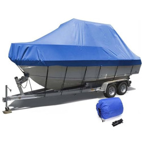 RCYF Taud de Bateaux Bache Bateau Housse de Bateau 600D Oxford Imperméable,Anti-déchirure,Anti-UV,Anti-Neige,Toutes Les Saisons