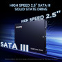 fanxiang 2To SSD SATA, Disque Dur Interne 2.5" SATA III 6 Go/s, 560 Mo/s en Lecture, Compatible avec Ordinateurs Portables et de
