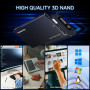fanxiang 2To SSD SATA, Disque Dur Interne 2.5" SATA III 6 Go/s, 560 Mo/s en Lecture, Compatible avec Ordinateurs Portables et de