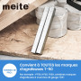 meite Agrafes 140/12 mm, Galvanisées Agrafes Type G T50-1 512 pièces, Couronne 10,5 mm, Heavy Duty Agrafes pour Agrafeuse G 140,