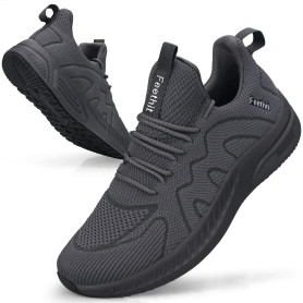 Feethit Baskets et Chaussures de Sport Homme Tennis Running Marche Sneakers | Mesh respirant, intérieur doux, amorti EVA, semell