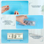 Cadre de billet de dollar en acrylique pour collectionneurs - Double face transparent - Protection photo