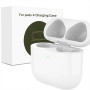 Étui de Chargement sans Fil Compatible avec AirPods 4ème génération (2024), étui de Chargement USB-C avec Bouton de synchronisat