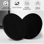 OMCGG Lot de 2 Disques de Glisse Fitness Double Face, Sliders de Musculation Polyvalents pour Entraînement Complet du Corps Acce