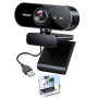 Webcam 1080P, Full HD Camera PC avec Microphone, Grand Angle 90 ° 30fps | Web Cam USB, Autofocus Micro Antibruit, Caméra USB Plu