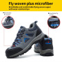 ISOOUS Chaussure de Securité Homme Femmes Chaussures de Travail Légère | Baskets de Sécurité Embout Acier Protection Antidérapan