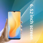 FOXIONO Téléphone déverrouillé, écran HD de 6,52 Pouces, 3GRAM + 16GROM / TF256GB, 4G Network, caméra 2MP + 13MP, 3000mah, Puce