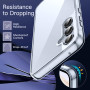 JETech Coque pour Samsung Galaxy A35, Transparent | Anti-Jaunissement, Antichoc, Dos PC Rigide Résistant aux Rayures, Étui Houss