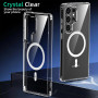 Ones Coque Magnétique pour Galaxy S25 Ultra Transparente, Compatible avec MagSafe, Airbags Antichoc Qualité Militaire, Protectio