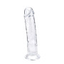 Gode ventouse 20 cm - Matériau sûr pour le corps - Jouet sexuel réaliste pour débutants - Avec ventouse puissante - Pour les mai